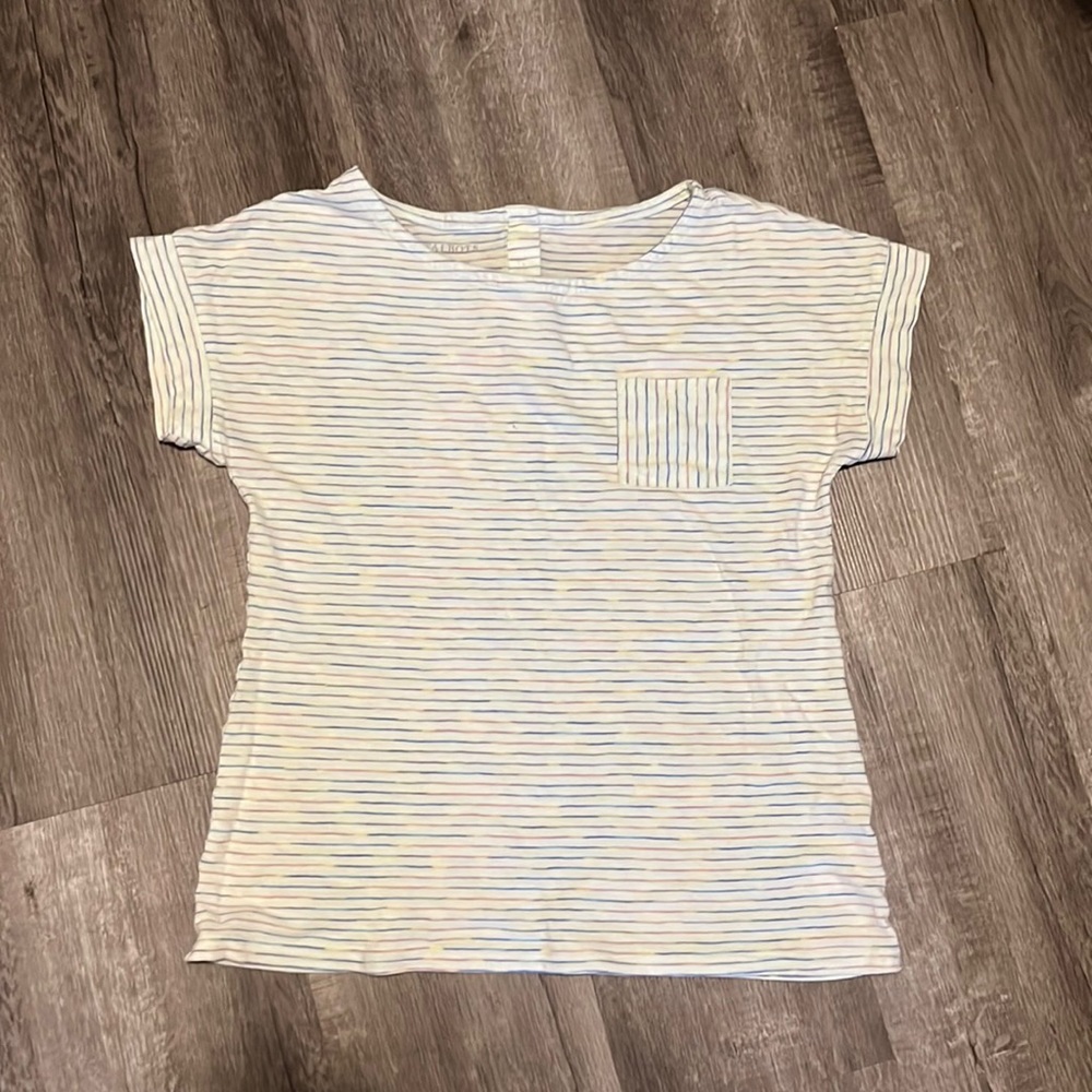 Talbots Multicolor Tee - Size Small
